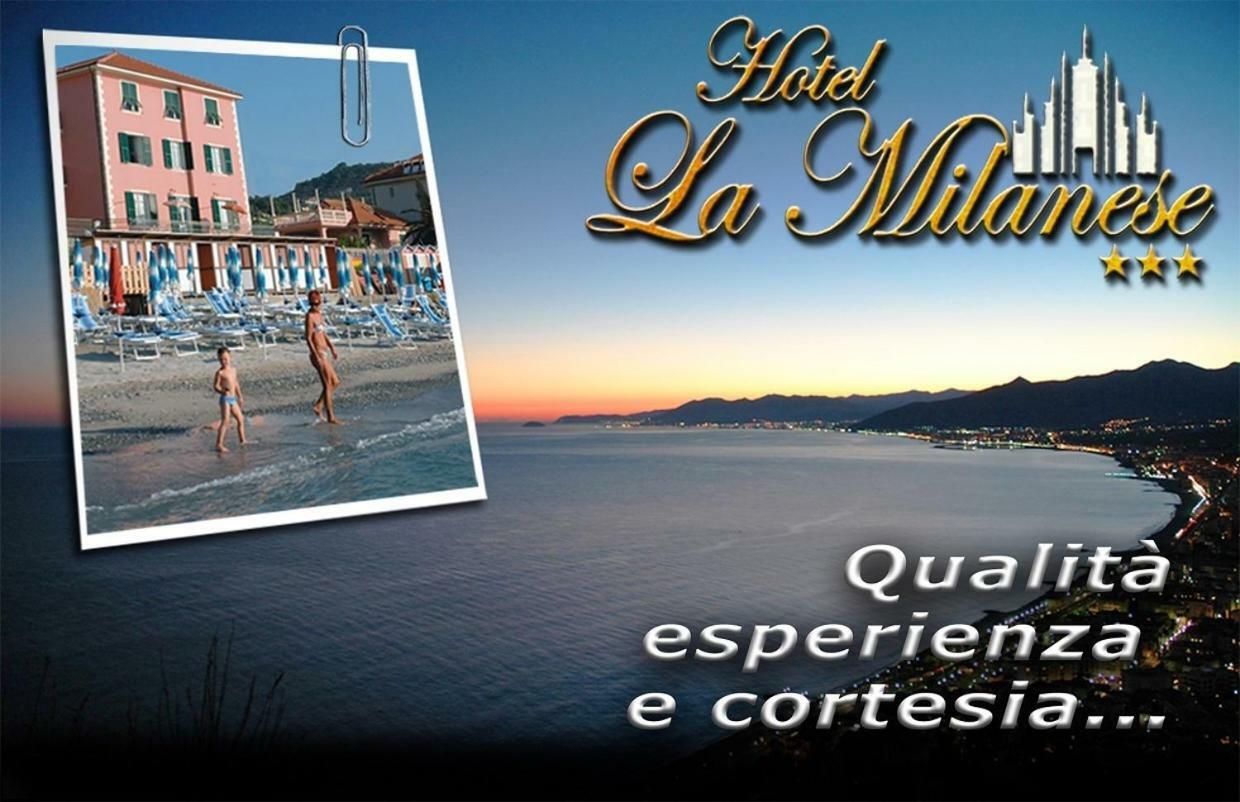 Hotel La Milanese Pietra Ligure Eksteriør billede